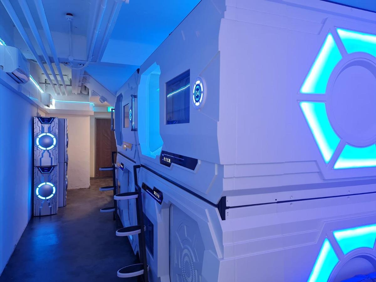 Galaxy Pods Capsule Hotel Boat Quay Singapura Exterior foto